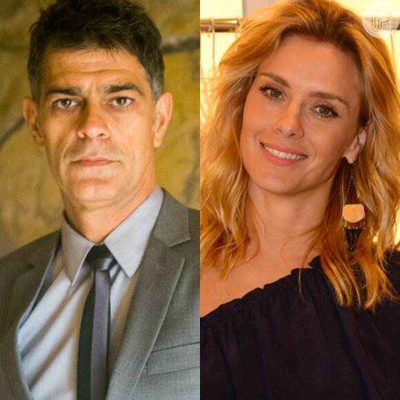 Orlando (Eduardo Moscovis) é reconhecido por Sandra (Carolia Dieckmann), sua mulher, por uma foto no jornal, e ela vai ao Rio de Janeiro atrás dele, em 22 de outubro de 2015 na novela 'A Regra do Jogo'