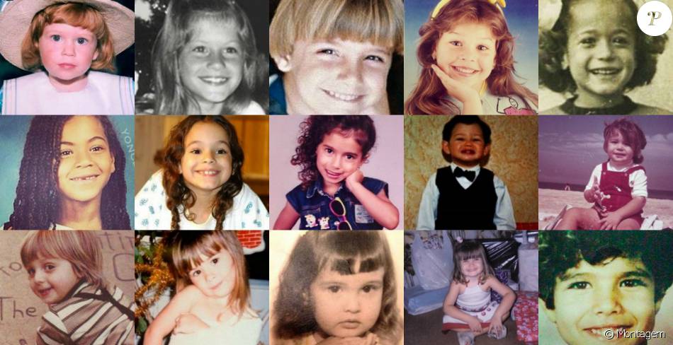O Purepeople preparou uma galeria mostrando os famosos quando eram pequenos e como estão hoje em dia. Confira!