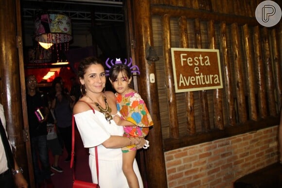 O aniversário foi comemorado em um buffet infantil no Itanhagá, Zona Oeste do Rio de Janeiro, nesta quinta-feira, 8 de outubro de 2015