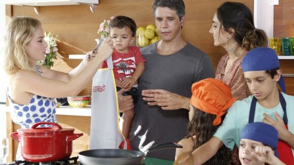 Marcio Garcia revela rotina saudável dos 4 filhos: 'Comem frutas e dormem bem'