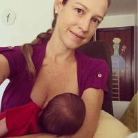 Luana Piovani está em 'fase santa' após dar à luz:'Esperando a vontade de beber'