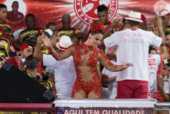 Viviane conferiu de perto a escolha do samba-enredo para o carnaval de 2016, que vai falar sobre a 'Ópera dos Malandros'