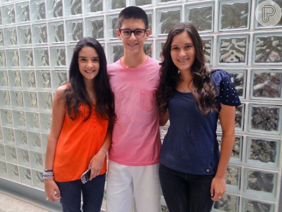 Laura, Vinicius e Beatriz, vão completar 18 anos em breve