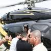 Anitta faz show beneficente no Rio de Janeiro em homenagem ao Dia das Crianças e vai embora de helicóptero