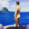 O 'peladão' Justin Bieber publicou essa foto em seu perfil no Instagram