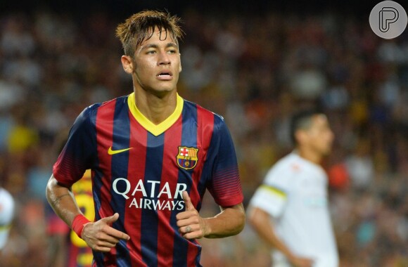 Neymar entrou em campo contra o ex-clube, o Santos, no último dia 2 de agosto, mas não marcou gols