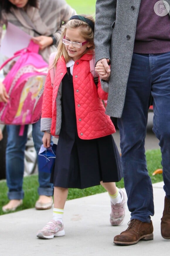 Violet é filha de Ben com a também atriz Jennifer Garner