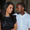 Kim Kardashian e Kanye West foram flagrados pela primeira vez com a filha, North West