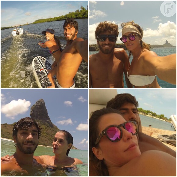Deborah Secco e Hugo Moura começaram a namorar no início de 2015
