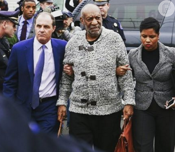 Bill Cosby foi liberado nesta quarta-feira, 30 de dezembro de 2015, após pagar fiança de US$ 1 milhão
