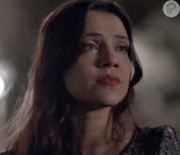 Anita (Letícia Persiles) fica arrasada após ser rejeitada por Afonso (Caio Paduan), na novela 'Além do Tempo'