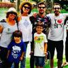 Sophie Charlotte e Daniel de Oliveira estão em Minas Gerais aproveitando as férias com a família do ator