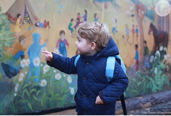 George, filho de Príncipe William e Kate Middleton, irá frequentar uma escola com um método de ensino diferenciado