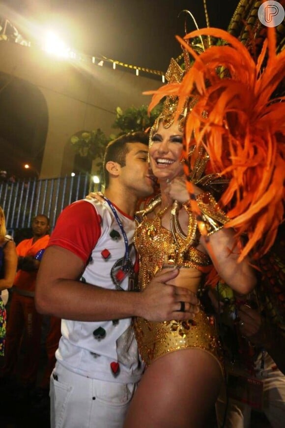 Antonia Fontenelle desfilou no último Carnaval, em 2015, como musa da Grande Rio