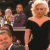 Leonardo DiCaprio apareceu rindo, supostamente ironizando a escolha por Lady Gaga como Melhor Atriz em Minissérie no Globo de Ouro 2016