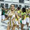 Rainha de bateria da Mocidade, no Carnaval do Rio, Claudia Leitte participou do ensaio técnico da agremiação neste domingo, 10 de janeiro de 2016