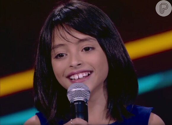 Iris Pereira, de 9 anos, teve todas as cadeiras viradas nas audições à cegas do 'The Voice Kids', neste domingo, 10 de janeiro de 2016