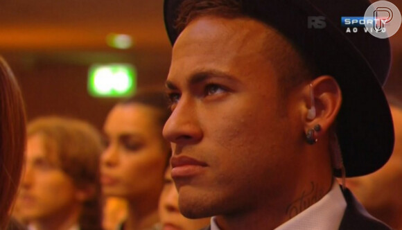 Neymar ficou em terceiro lugar no prêmio 'Bola de Ouro', realizado nesta segunda-feira, 11 de janeiro de 2016