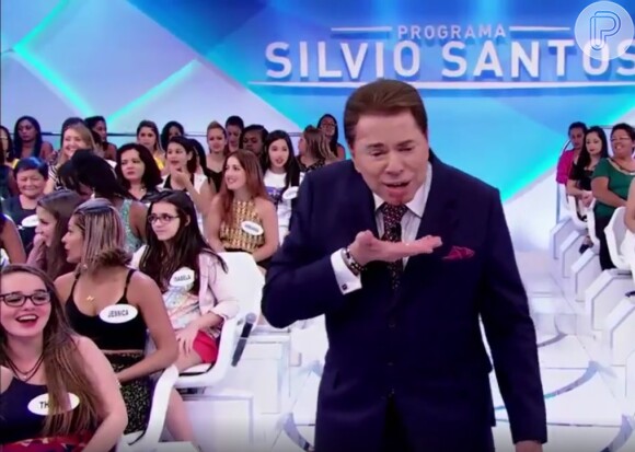 Silvio Santos se acidentou durante seu programa no último domingo, 10 de janeiro de 2016