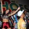Carnaval 2016: Paloma Bernardi mostra barriga sequinha em ensaio da Grande Rio, nesta terça-feira, 12 de janeiro de 2016