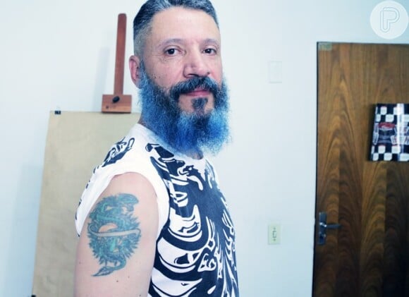 Laércio de Moura, de 53 anos, é curitibano e designer de tatuagens