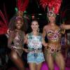 Laryssa Ayres é musa da Grande Rio no Carnaval 2016 e foi ao primeiro ensaio da agremiação neste sábado, 10 de janeiro de 2016