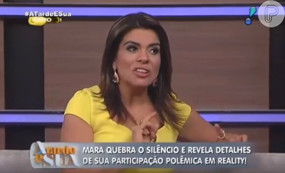 Mara Maravilha deu entrevista ao 'A Tarde é Sua' (RedeTV!) e teria desagradado a TV Record