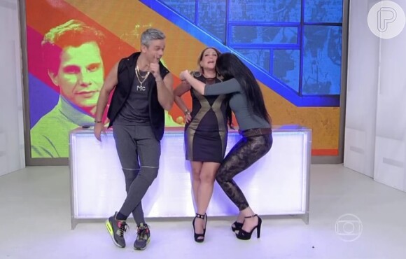 Susana Vieira arrancou risadas de Monica Iozzi durante visita ao 'Vídeo Show'