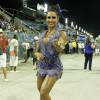 Gracyanne Barbosa foi ao ensaio técnico da Portela para este Carnaval