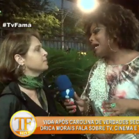 Adriana Bombom erra data de aniversário de Drica Moraes na TV: 'Só em julho'