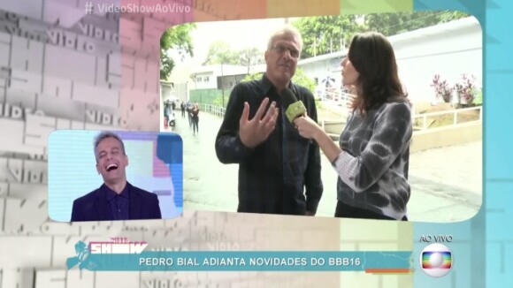 Pedro Bial, do 'BBB16', ironiza convivência com Boninho: 'Espécie de vacina'