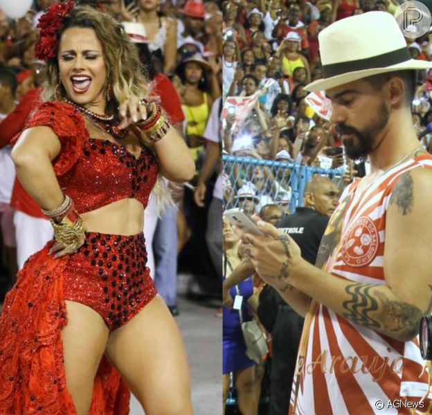 Viviane Araujo E Fotografada Pelo Noivo Radames Em Esquenta Para O Carnaval Purepeople