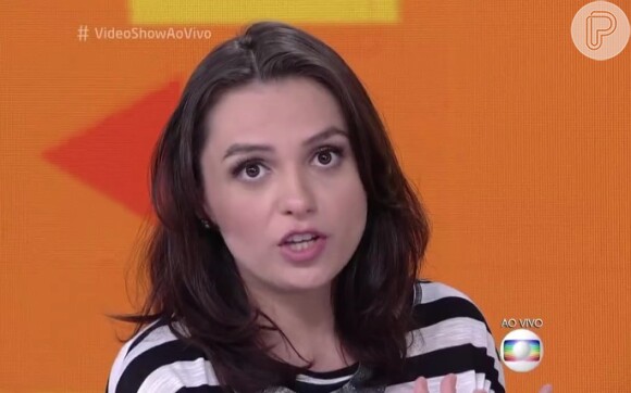 Monica Iozzi brincou ao receber Flávia Alessandra no 'Vídeo Show': 'A gente prometeu fazer um programa um pouco mais delicado e de classe. Em respeito ao trabalho dessa mulher. A diva que ela é'
