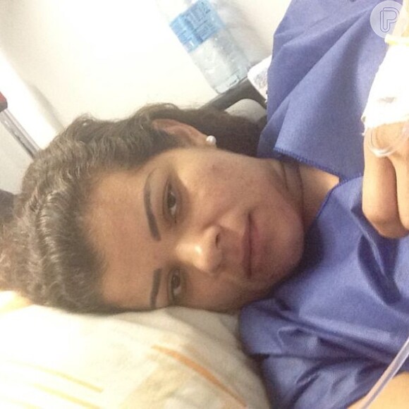 Branka Silva, ex-mulher de Naldo, foi operada recentemente em um hospital público da Baixada Fluminense