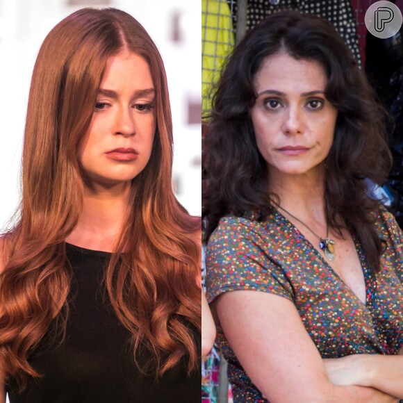 Rosângela (Malu Galli) repreende Eliza (Marina Ruy Barbosa) por ir atrás de Jonatas (Felipe Simas) e confirma que Leila (Carla Salle) dormiu em sua casa, na novela 'Totalmente Demais', em 6 de fevereiro de 2016