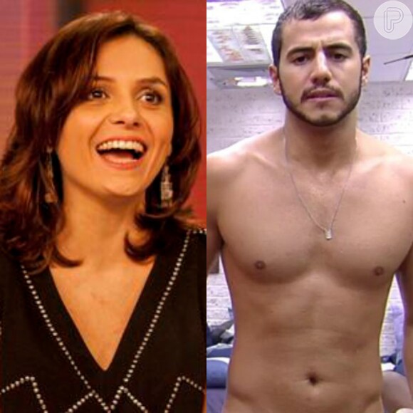 Monica Iozzi foi pedida em casamento pelo participante Matheus, do 'Big Brother Brasil 16'