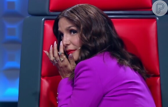 Ivete Sangalo foi surpreendida por Mari Cardoso ao não ser escolhida pela garota no 'The Voice Kids' deste domingo, 31 de janeiro de 2016