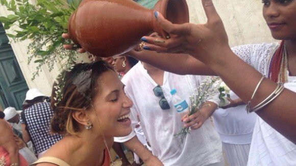Camila Pitanga participa da Festa da Purificação, na Bahia: 'Magia pura'
