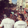 Bruno Mazzeo e Alê Youssef foram 'presidentes' no Baixo Augusta