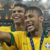 Neymar ganhou parabéns do jogador Thiago Silva: 'Sabe que tenho você como meu irmão'