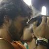 Os atores Nando Rodrigues e Yanna Lavigne beijaram muito no Camarote