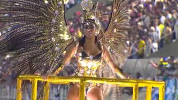 Rafaella Santos, irmã de Neymar, festeja desfile: 'Quero ser rainha de bateria'