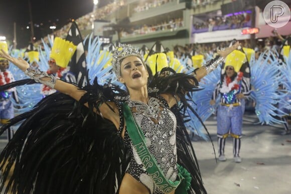 Thaila Ayala brilhou no desfile da Grande Rio