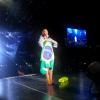 Beyoncé cantou enrolada a uma bandeira do Brasil durante show em São Paulo