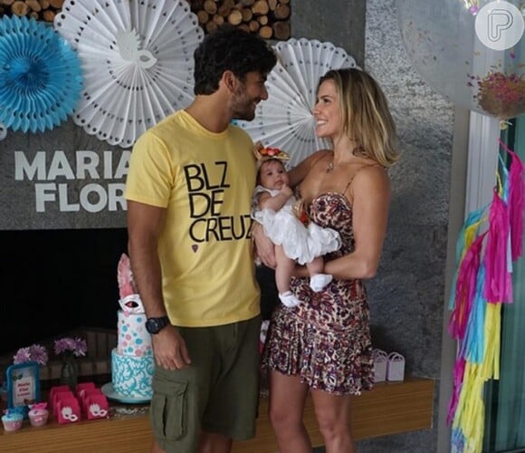 Deborah Secco e Hugo Moura são pais de Maria Flor, nascida em dezembro de 2015