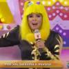 Mara Maravilha comemorou seu aniversário de 48 anos fazendo paródia de Xuxa no programa 'Eliana'