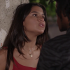 Lívia (Giulia Costa) fica incomodada com a aproximação entre Vera (Mari Oliveira) e Beto (Maicon Rodrigues)