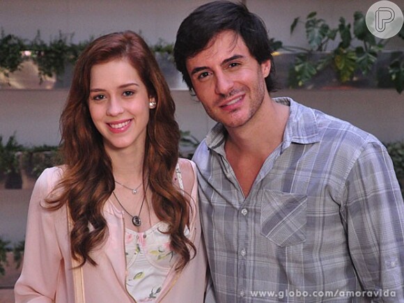 Sophia Abrahão grava cena de 'Amor à Vida' com Ricardo Tozzi em 23 de setembro de 2013