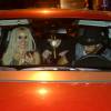 A dupla deixou a casa de festas no carro de Latino