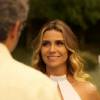 Atena (Giovanna Antonelli) recebe Romero (Alexandre Nero) no altar emocionada, no penúltimo capítulo da novela 'A Regra do Jogo'